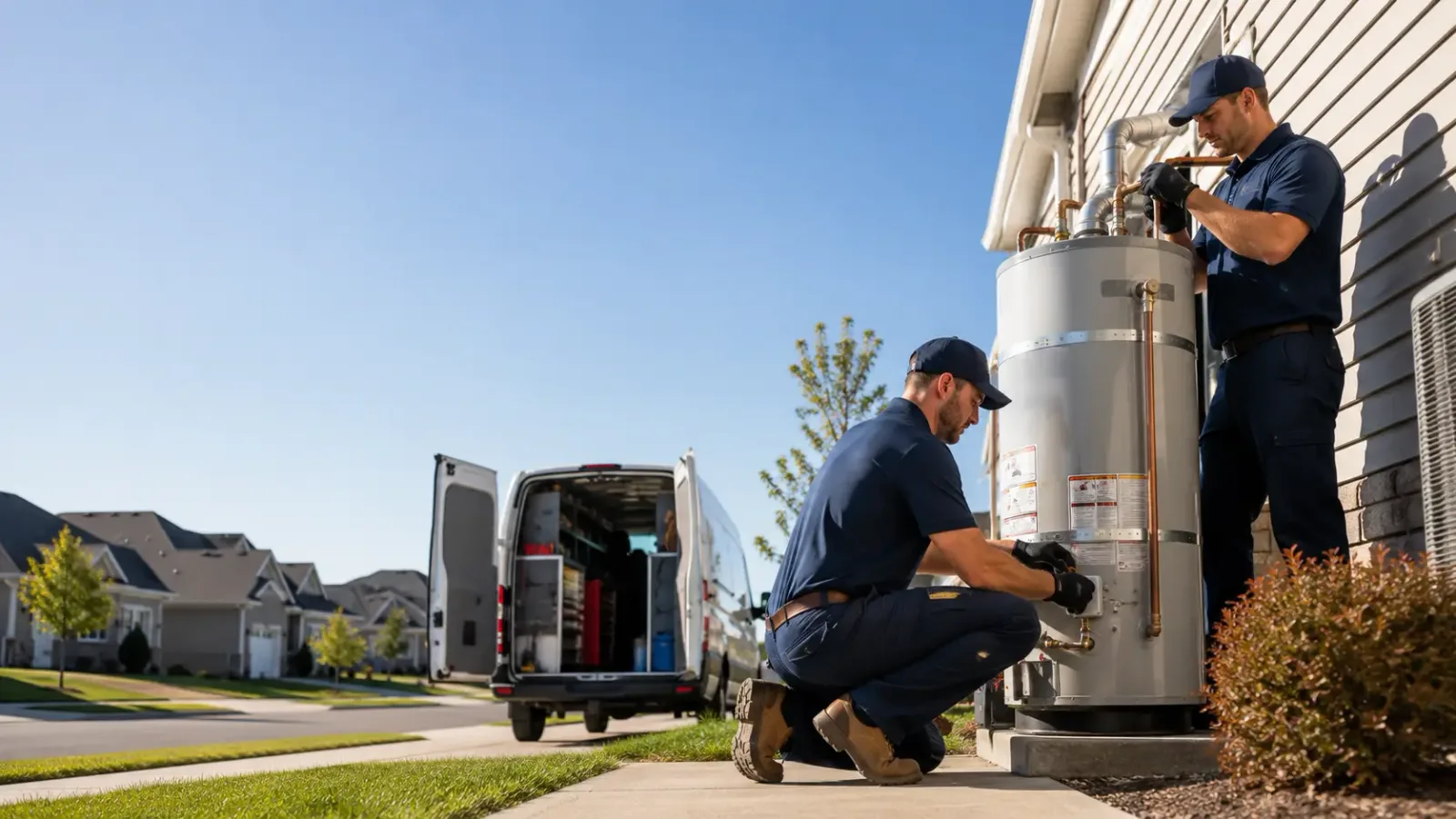 Water Heater Installation in Flat Top, WV